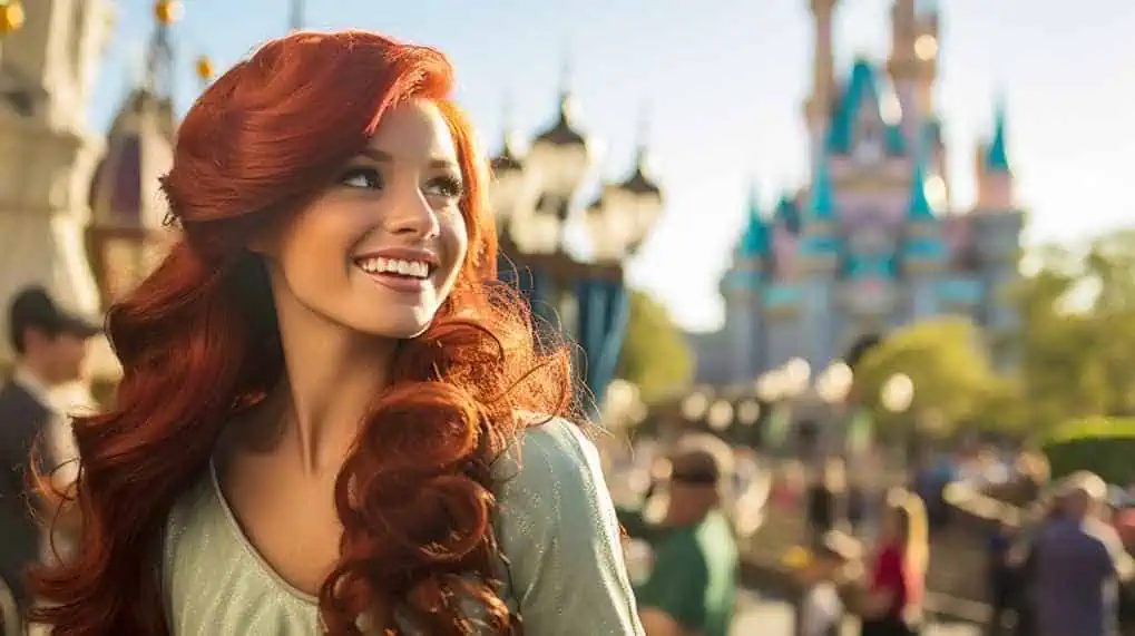 Ariel at Disneyland