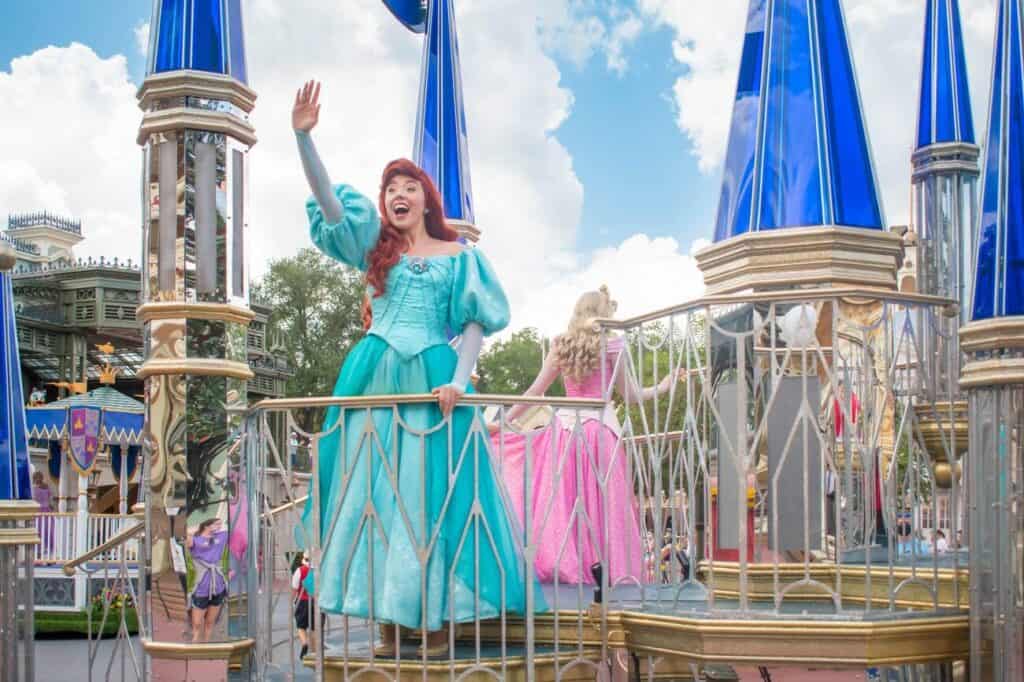 Ariel in Disney World Orlando Florida