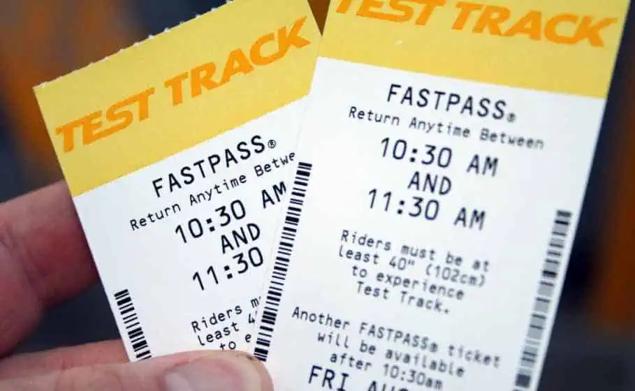Disney World FastPass Tickets