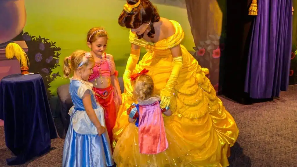 Princess Belle in Magic Kingdom