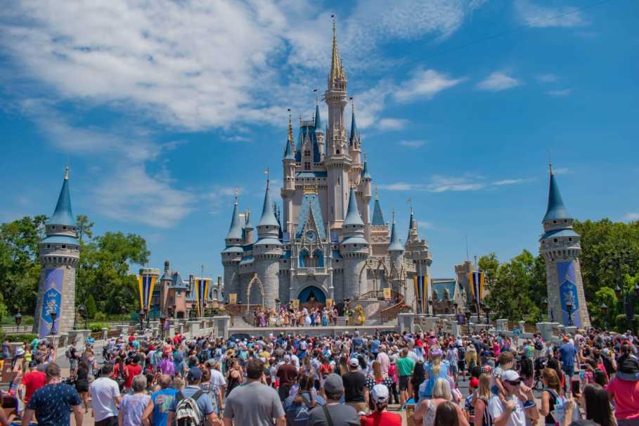 People Enjoying in Magic Kingdom at Walt Disney World Resort