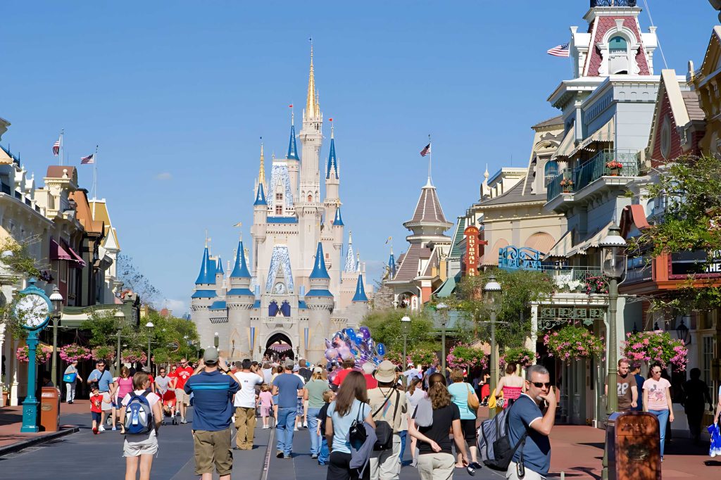 Scenes of Walt Disney World in Orlando, Florida